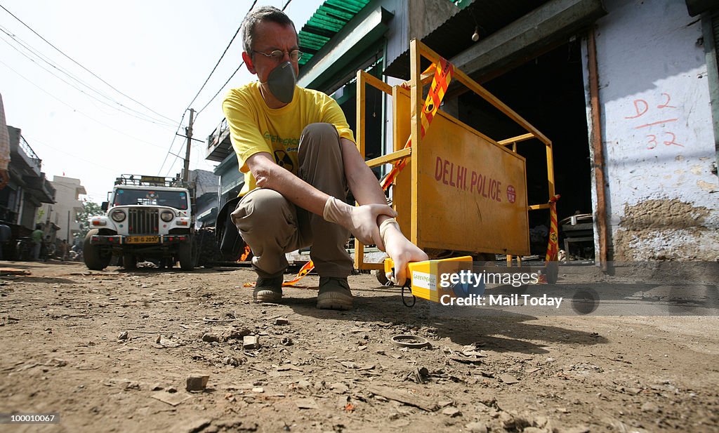 Greenpeace Records Drop in Mayapuri Radiation Levels