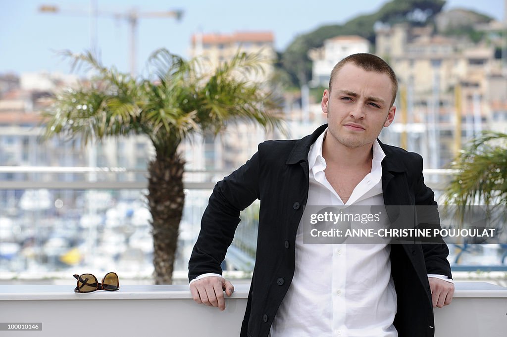 French actor Jules Pelissier poses durin