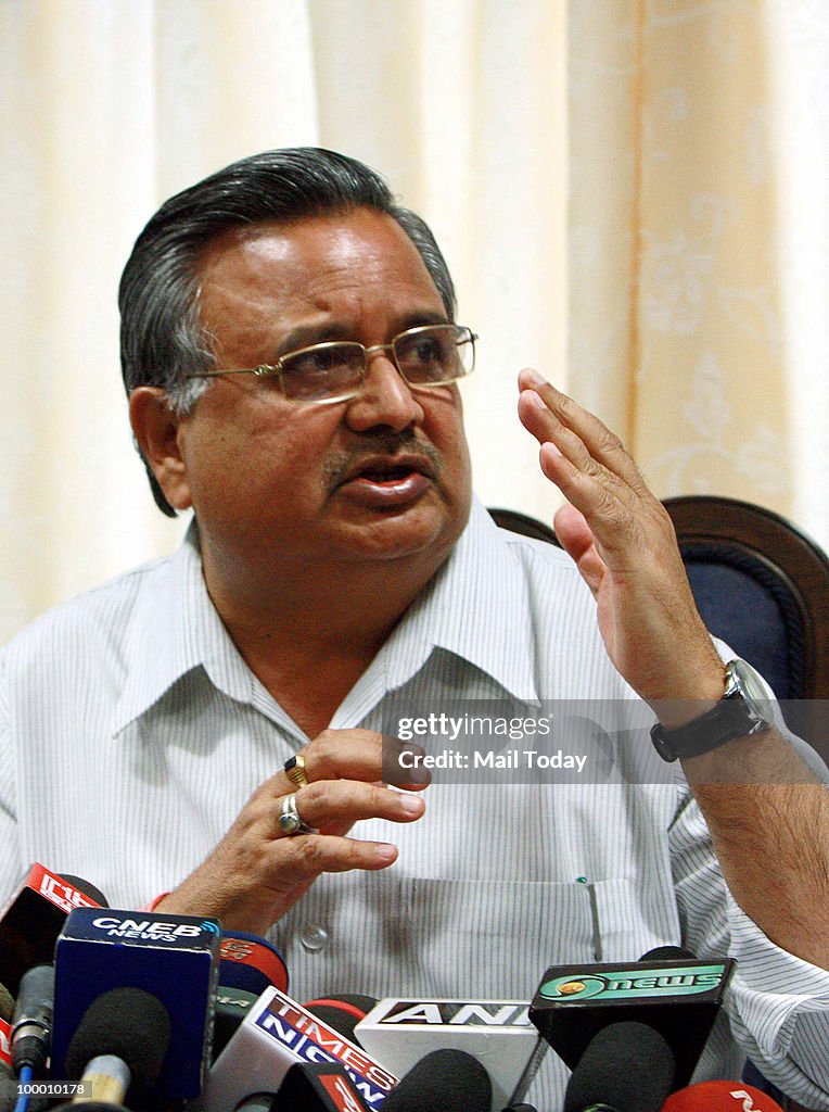 Chhattisgarh CM Says Maoists Are Terrorists