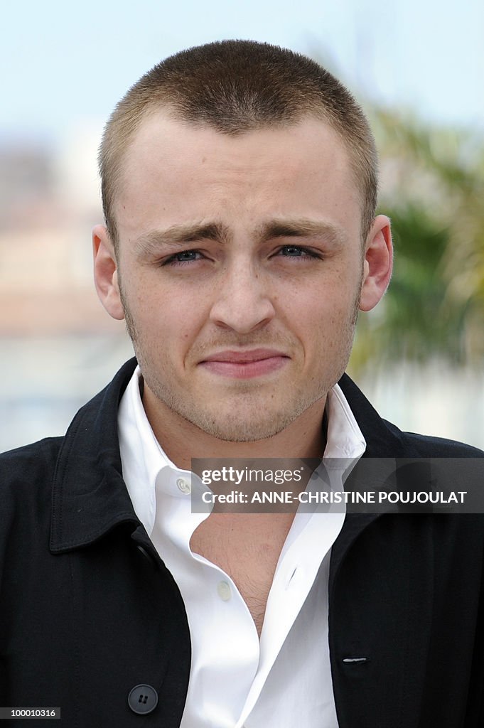 French actor Jules Pelissier poses durin