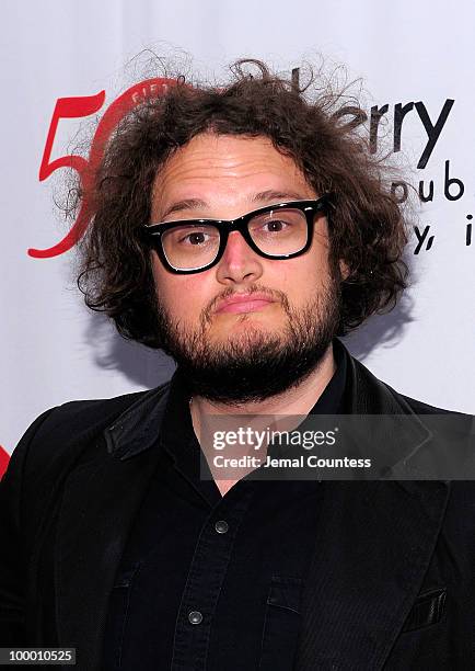 Musician Adrian Perry poses on the red carpet at the Cherry Lane Music Publishing's 50th Anniversary celebration at Brooklyn Bowl in Brooklyn on May...