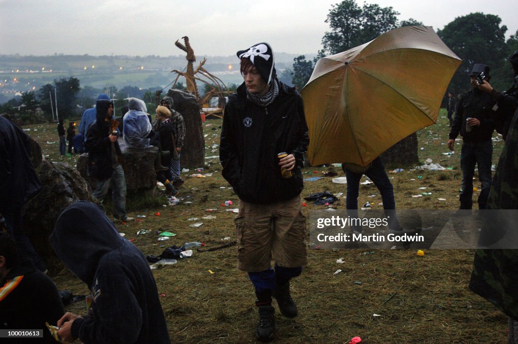 In a Daze, Glastonbury Stone Circle