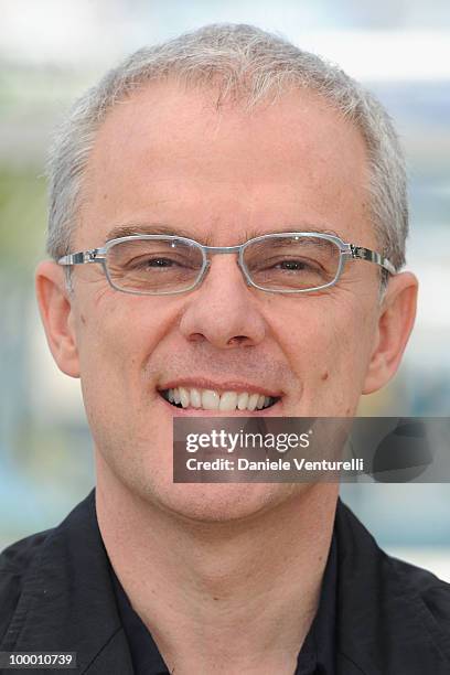 Director Danilele Luchetti attends the 'Our Life' Photo Call held at the Palais des Festivals during the 63rd Annual International Cannes Film...