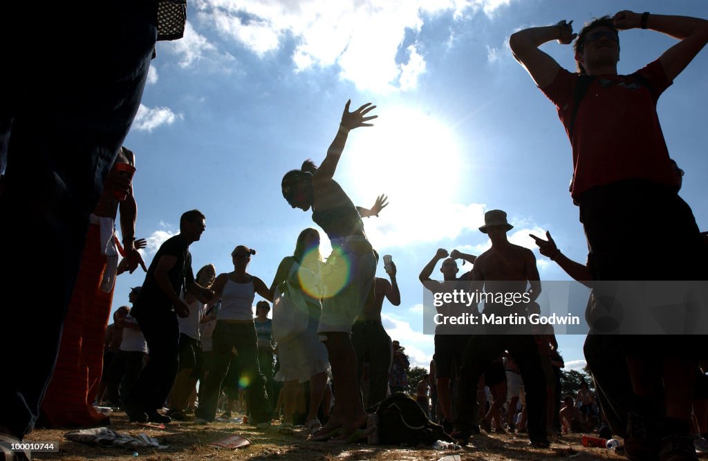 Dancers At Glastonbury