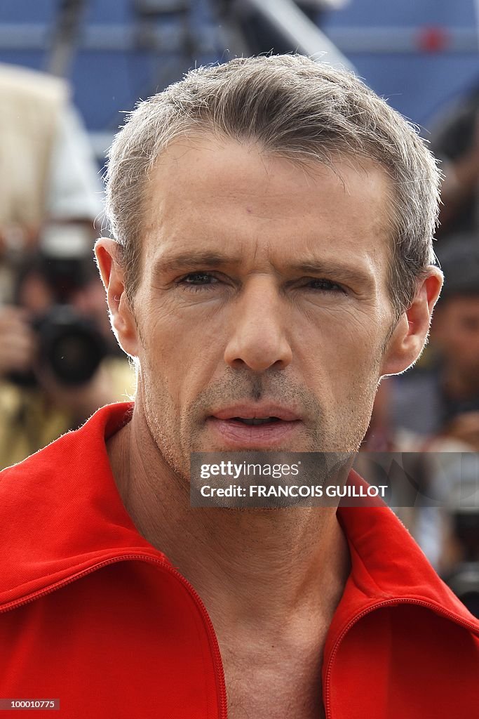 French actor Lambert Wilson poses during