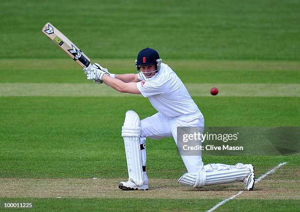 Andrew Gale of England Lions in action batting during day two of the match between England Lions and Bangladesh at The County Ground on May 20, 2010...