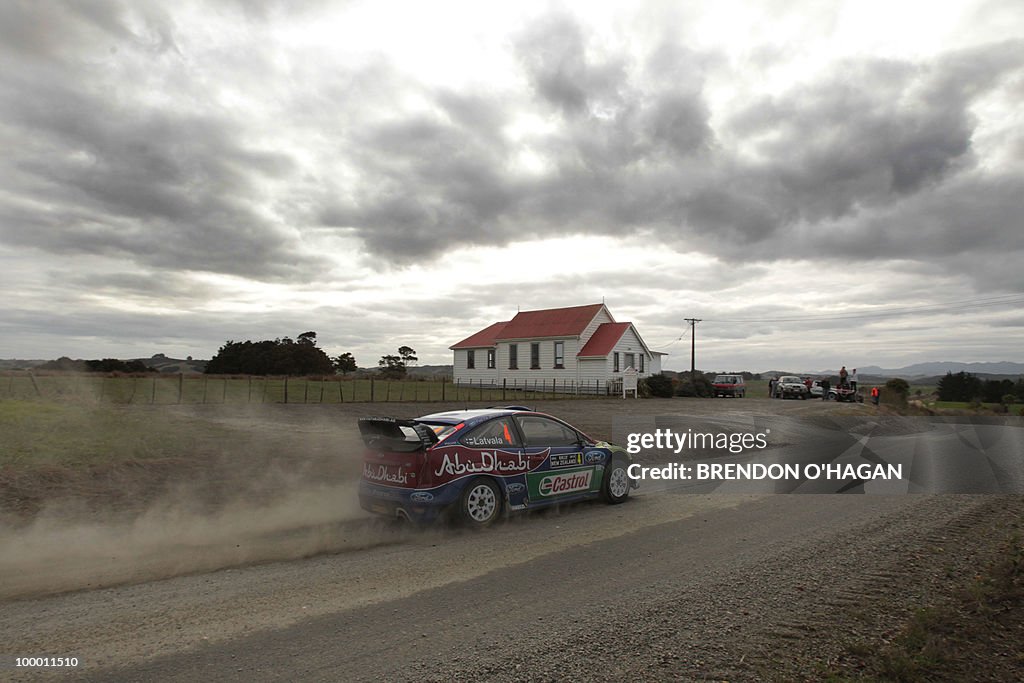 BP Ford Abu Dhabi world rally's team in