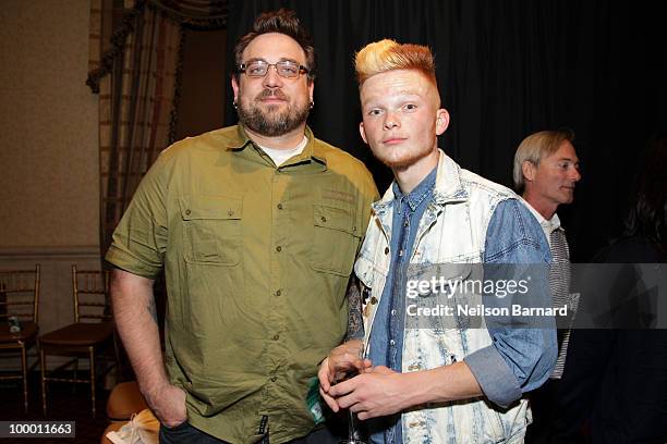 Jason Demarco and White Boy attend the Adult Swim Upfront 2010 at Gotham Hall on May 19, 2010 in New York City. 19913_002_0160.JPG