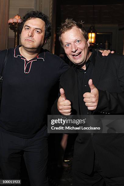 Tom Scharpling and Michael Kupperman attend the Adult Swim Upfront 2010 at Gotham Hall on May 19, 2010 in New York City. 19913_001_0097.JPG