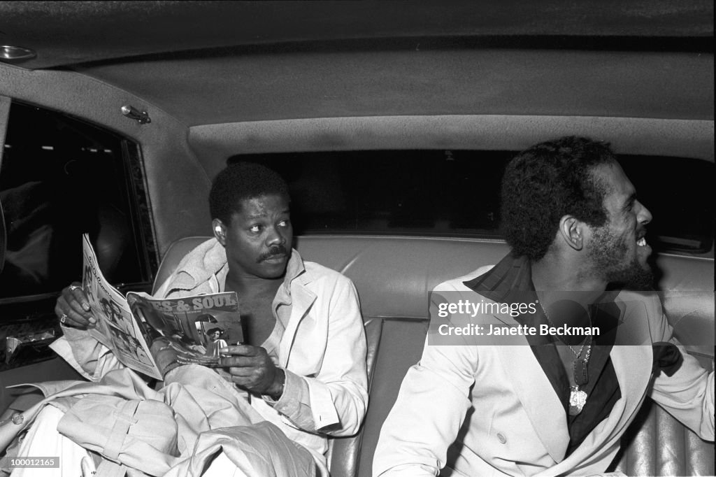 McFadden And Whitehead In A Limo