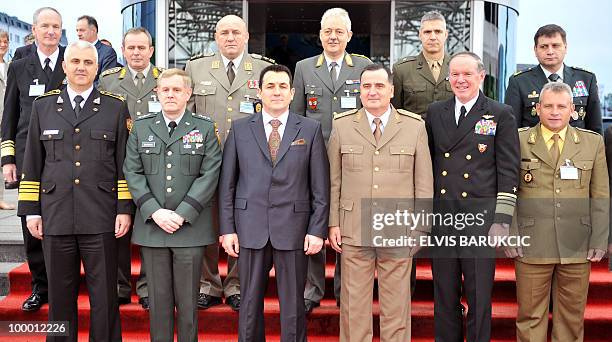 Chairman of the Joint Chiefs of Staff of the Armed Forces of Montenegro, Vice Admiral Dragan Samardzic , Deputy Commander of US Command in Europe,...