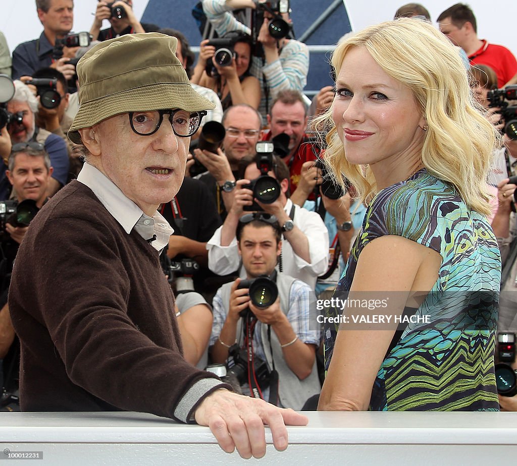 US director Woody Allen and British-born