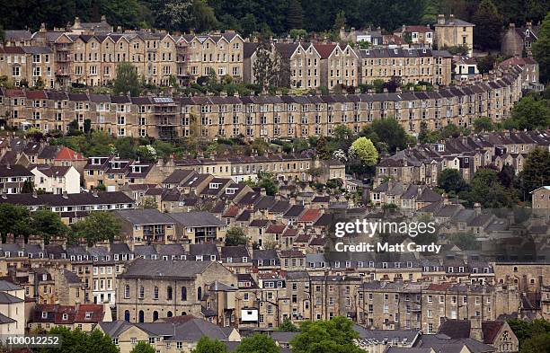 Housing stock is seen on May 20, 2010 in Bath, England. The new coalition government announced today, that as of midnight tonight, home sellers will...