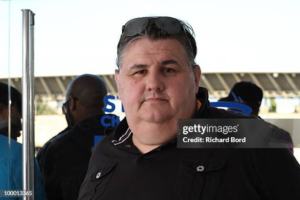 Pierre Menes attends the World Charity Soccer 2010 Charity Match for Haiti at Stade Charlety on May 19, 2010 in Paris, France.