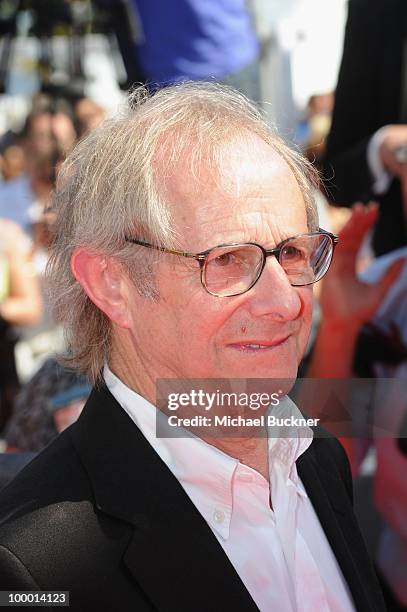 Director Ken Loach attends the "Route Irish" Premiere at the Palais des Festivals during the 63rd Annual Cannes Film Festival on May 20, 2010 in...