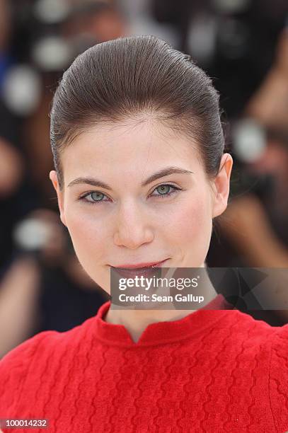 Actress Nora Von Waldstatten attends the "Carlos" Photocall at the Palais des Festivals during the 63rd Annual Cannes Film Festival on May 20, 2010...