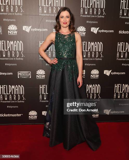 Madeleine Jones arrives at the 18th Annual Helpmann Awards at Capitol Theatre on July 16, 2018 in Sydney, Australia.