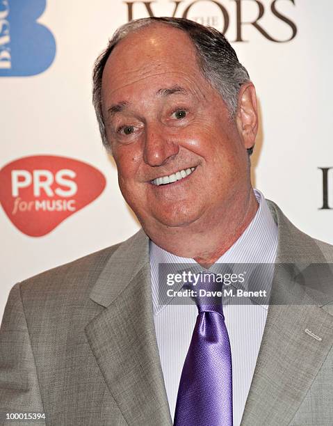 Neil Sedala attends the 55th Ivor Novello Awards held at Grosvenor House Hotel on May 20, 2010 London, England.