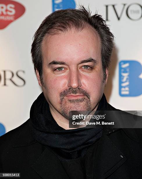 David Arnold attends the 55th Ivor Novello Awards held at Grosvenor House Hotel on May 20, 2010 London, England.