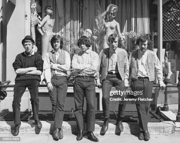 English rock and roll band The Pretty Things, 1964.