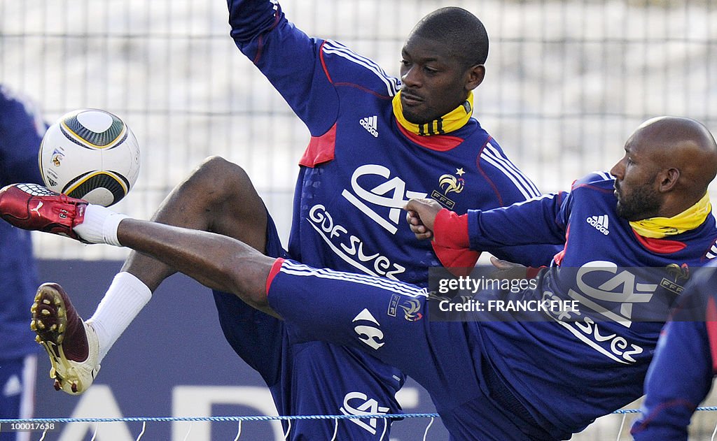 French national football team's midfield