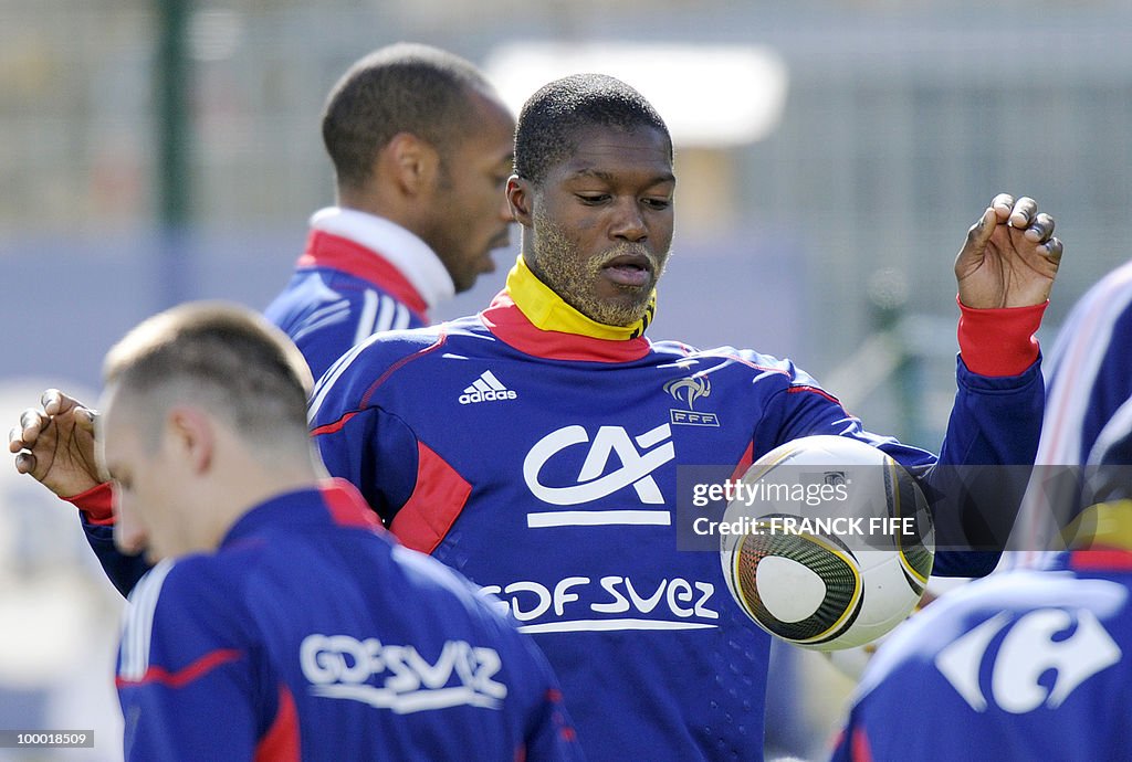 French national football team's forward