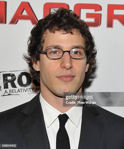 Adam Samberg attends the "MacGruber" premiere at Landmark's Sunshine Cinema on May 19, 2010 in New York City.