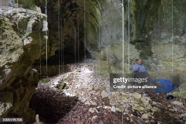 18 Caves And Ice Age Art In The Swabian Jura Stock Photos, HighRes