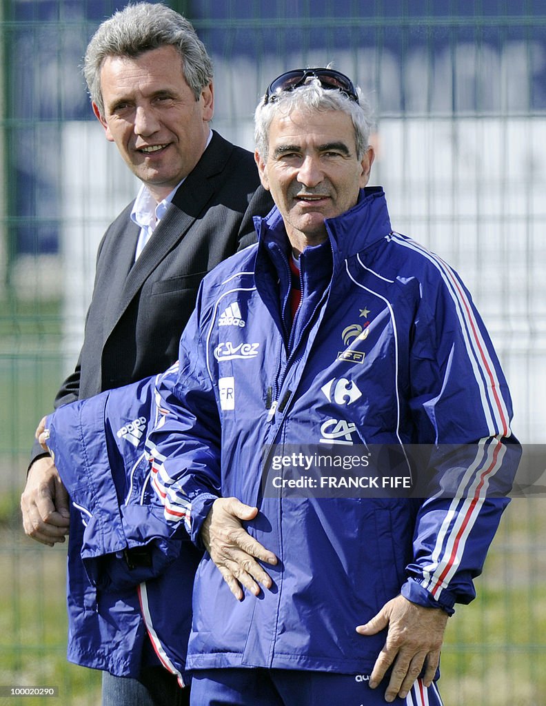 French national football team's coach Ra