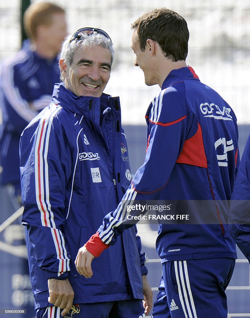 French national football team's coach Ra