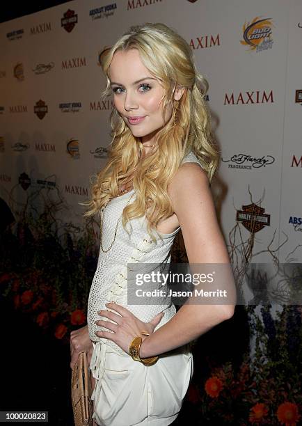 Actress Helena Mattsson arrives at the 11th annual Maxim Hot 100 Party with Harley-Davidson, ABSOLUT VODKA, Ed Hardy Fragrances, and ROGAINE held at...