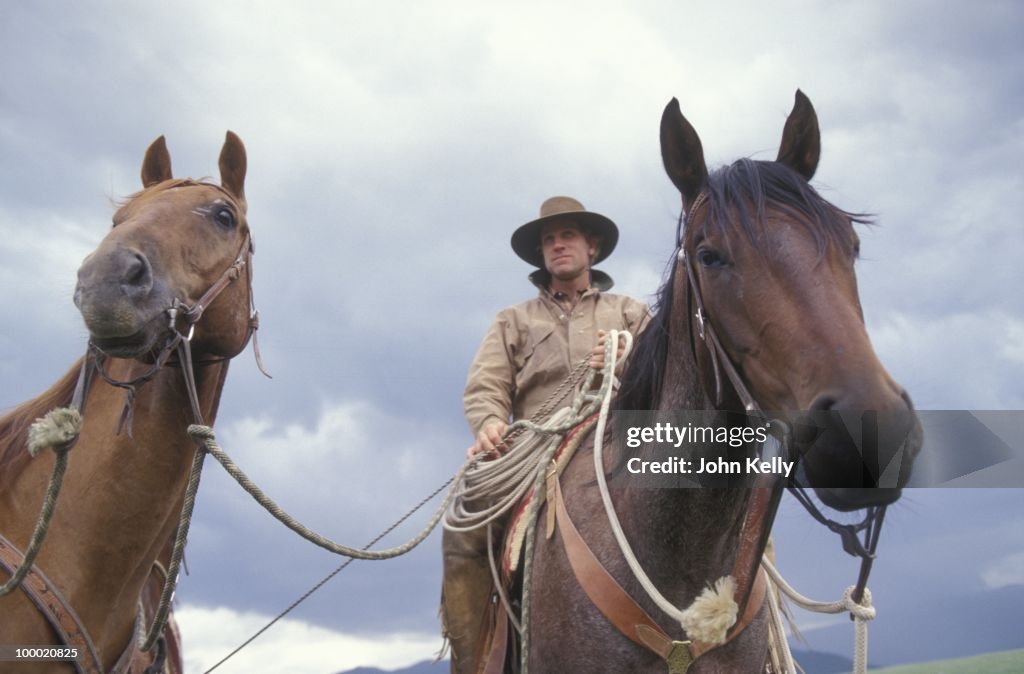 Filming of "The Horse Whisperer"