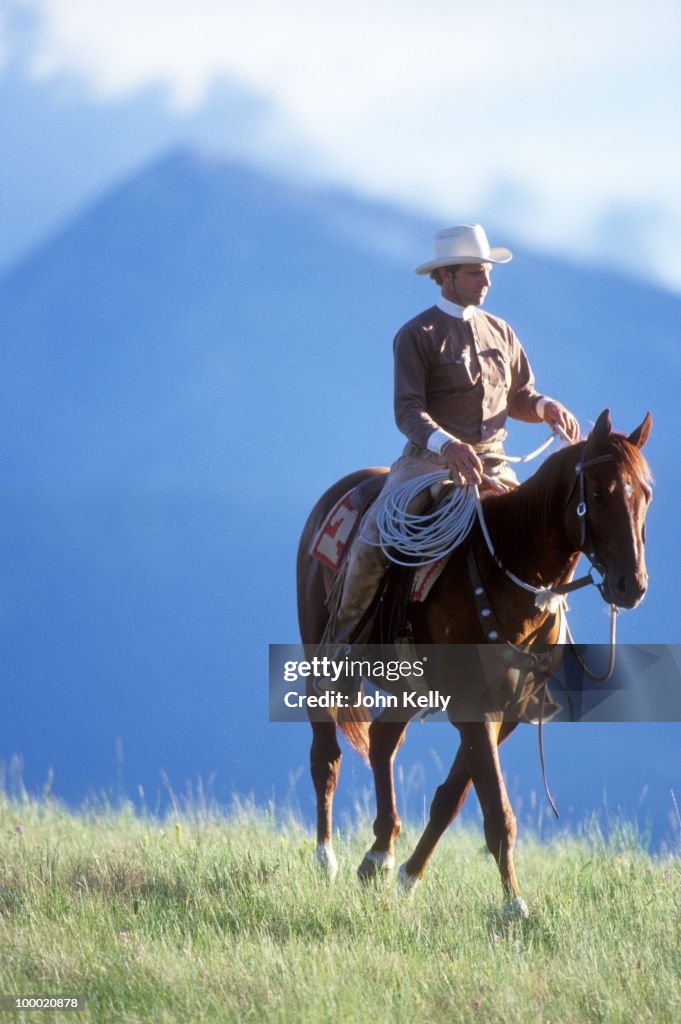 Filming of "The Horse Whisperer"