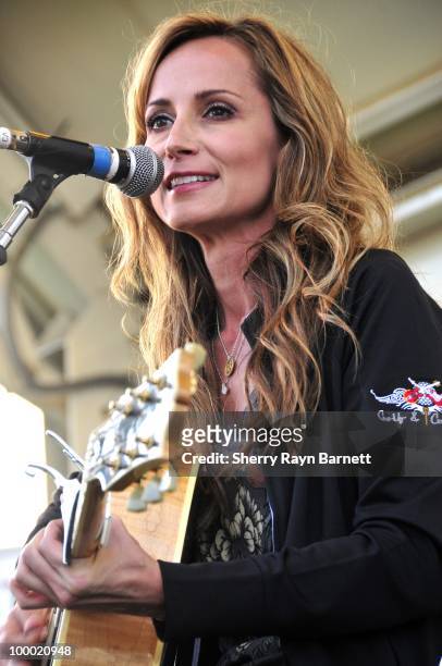 Country Star Chely Wright performs live at the Golf and Guitars charity event on May 18, 2010 at the Alister MacKenzie Golf Course at Haggin Oaks in...