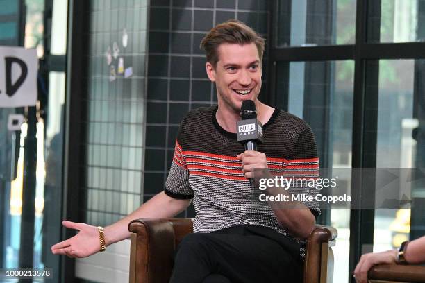 Actor Rafael Casal visits Build Studio on July 16, 2018 in New York City.