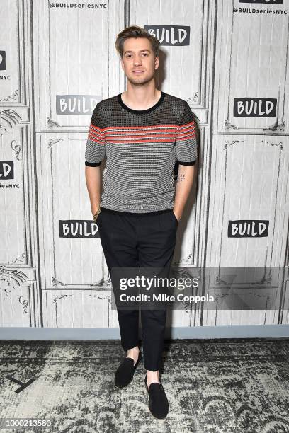 Actor Rafael Casal visits Build Studio on July 16, 2018 in New York City.