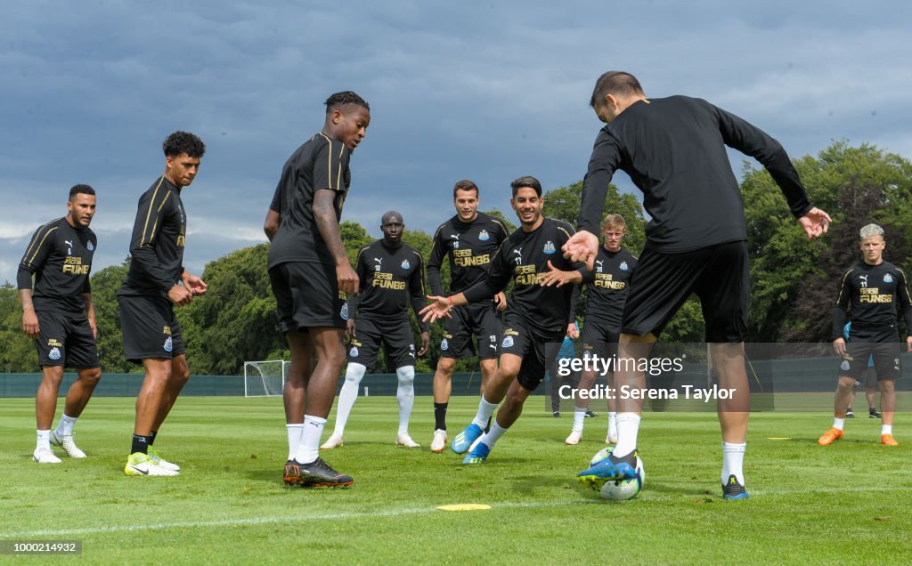 Newcastle United Training Session