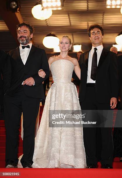 Actress Naomi Watts and director Doug Liman depart the "Fair Game" Premiere at the Palais des Festivals during the 63rd Annual Cannes Film Festival...