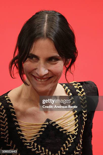 Actress Isabelle Ragonese attends the "Rebecca H. " Premiere at the Palais des Festivals during the 63rd Annual Cannes Film Festival on May 20, 2010...