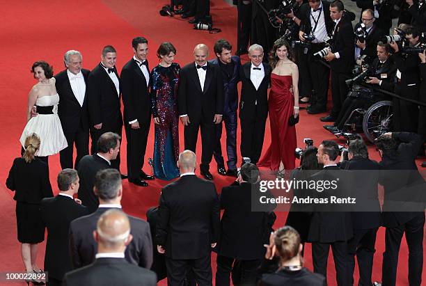 Actors Giorgio Colangeli, actress Isabella Ragonese, actress Alina Berzenteanu,actor Elio Germano ,director Daniele Luchetti, actress Stefania...