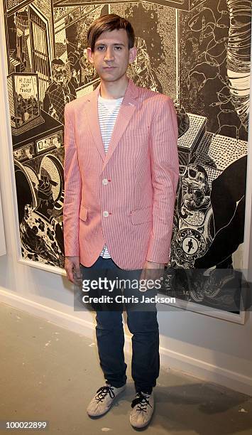 Stuart Semple attends the opening of the new East London Aubin & Wills building in association with Shoreditch House on May 20, 2010 in London,...