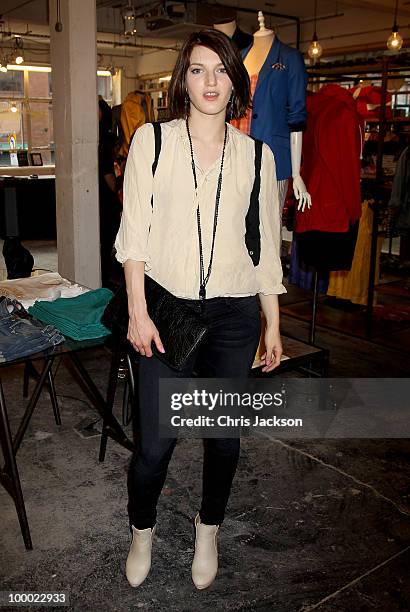 Ben Grimes attends the opening of the new East London Aubin & Wills building in association with Shoreditch House on May 20, 2010 in London, England....