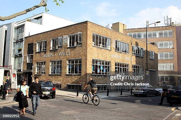 General view at the opening of the new East London Aubin & Wills building in association with Shoreditch House on May 20, 2010 in London, England....