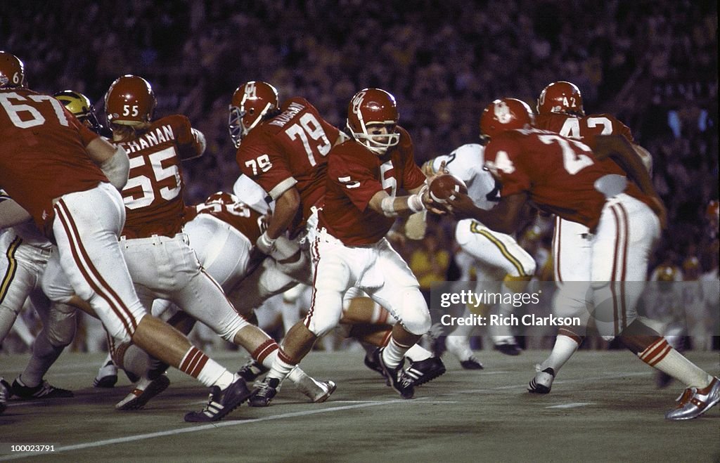 University of Oklahoma vs University of Michigan, 1976 Orange Bowl