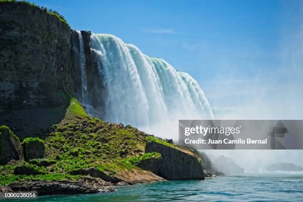 niagara falls - niagarawatervallen stockfoto's en -beelden