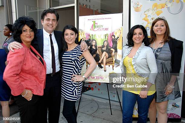 Diane Scali, Jason Klarman, GM Oxygen Media, Kimberly Gambale, Christina Scali and Megan Kerrigan of Operation Fairy Dust attends the Jersey Girls...