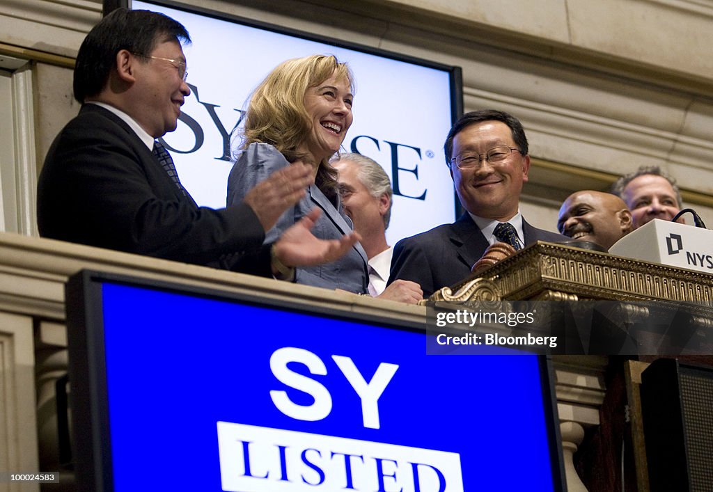 Sybase Inc. CEO John Chen Launches Mobility Initiative At NYSE