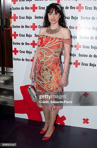 Beatriz Rico attends the Red Cross charity concert photocall at Joy Slava disco on May 20, 2010 in Madrid, Spain.