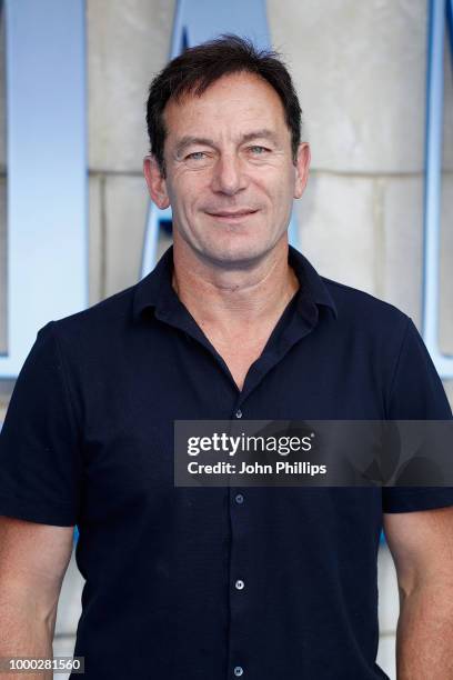 Jason Isaacs attends the UK Premiere of "Mamma Mia! Here We Go Again" at Eventim Apollo on July 16, 2018 in London, England.