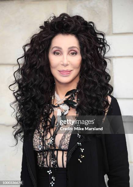 Cher attends the UK Premiere of "Mamma Mia! Here We Go Again" at Eventim Apollo on July 16, 2018 in London, England.